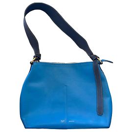 Céline Borsa in pelle Celine Twisted Cabas da donna Blu