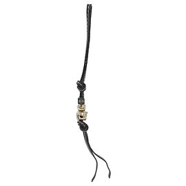Charm de bolso de piel de ternera Loewe Negro