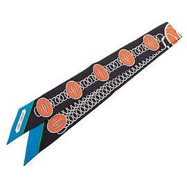 Sciarpa Profilo Lift Twilly Hermès Nero Multicolore