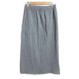 Jupe PLEATS en maille fine ISSEY MIYAKE me MIX Marron