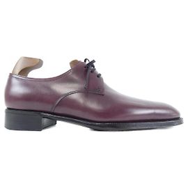 Sapatos de couro John Lobb Roxo
