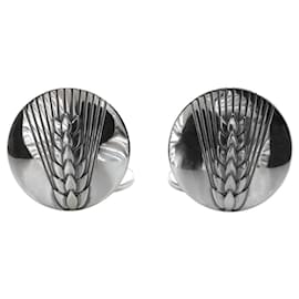 Autre Marque Georg Jensen Wheat Ear Silver 925 Cufflinks Silvery