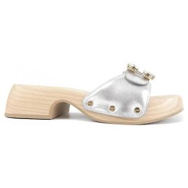 Roger Vivier Sandals Silvery
