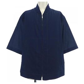 Giacca Blouson Hermès 54 Blu Blu navy