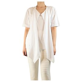 Dries Van Noten White short-sleeved top - size S White
