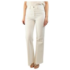 Frame Denim Jeans blancos The Lax - talla UK 8 Blanco