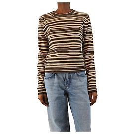 Reformation Brauner Lian Kaschmir-Pullover - Größe M Braun