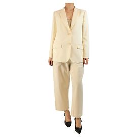Joseph Creme einreihiger Blazer - Größe UK 10 Roh