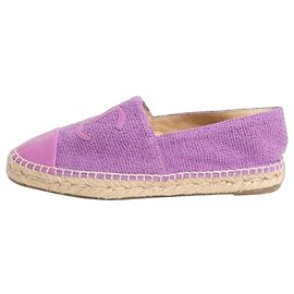 Chanel Lila Espadrilles - Größe EU 40 Lila