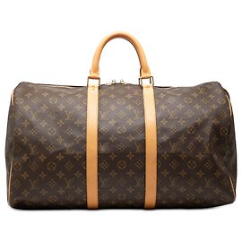 Louis Vuitton Keepall 50 Monograma Marrom Marrom