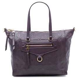 Louis Vuitton Purple Monogram Empreinte Lumineuse PM Purple