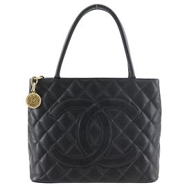 Sac à main Médaillon Chanel Noir