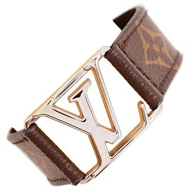 Pulseira de charme marrom Louis Vuitton Marrom