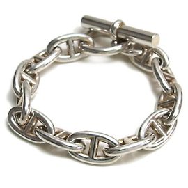 Bracelet en argent Chaine d'Ancre GM d'Hermès Autre