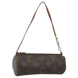 Pochette Papillon Mini en Toile Monogram Louis Vuitton Marron