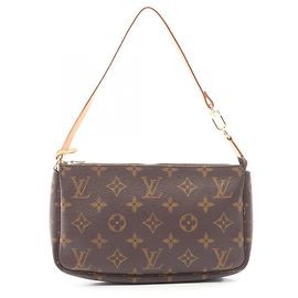 Bolsa Pochette Accessoires Louis Vuitton Marrom