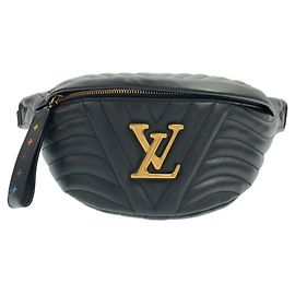 Borsa a Spalla Louis Vuitton New Wave Bumbag M53750 Nero