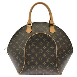 Borsa Louis Vuitton Monogram Ellipse MM Marrone