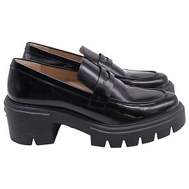 Mocassins Soho Stuart Weitzman en cuir noir Noir