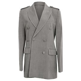 Blazer Doble en Lana Gris Chloé Gris