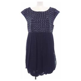Chanel Kleid Blau Marineblau