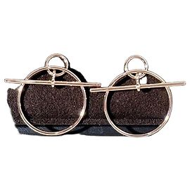 Hermès Loop small hoop earrings 18K rose gold Golden