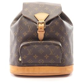 Louis Vuitton Montsouris MM Backpack Brown Monogram