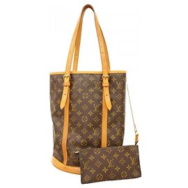 Louis Vuitton Monogram Bucket GM Tote Bag M42236 Braun
