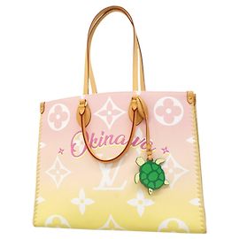 Borsa Tote OnTheGo GM Monogram Gigante Louis Vuitton Rosa