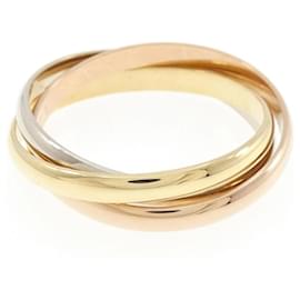 Cartier Trinity Ring Pink White Yellow