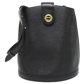 Sac à épaule Louis Vuitton Epi Cluny M52252 Noir