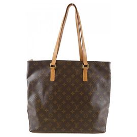 Bolsa Louis Vuitton Monogram Cabas Mezzo Marrom