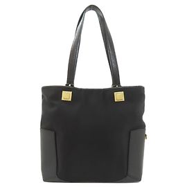 Schwarze Handtasche Salvatore Ferragamo Schwarz
