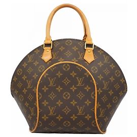 Borsa a mano Ellipse MM Monogramma Louis Vuitton Marrone