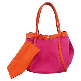 Borsa Tote Baga di Hermès Rosa Rosso