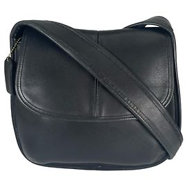 Borsa a Spalla Coach Ergo Flap Nero