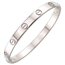 Bracciale Love Cartier in Platino Altro