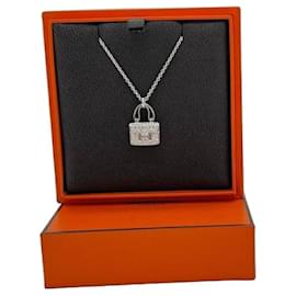Collar Hermès de oro blanco y diamantes Otro