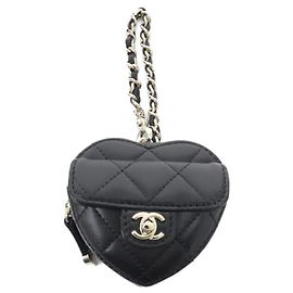 Charm per borsa Chanel AP4838 Nero