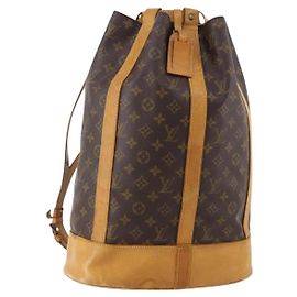 LOUIS VUITTON Bolsa de Ombro Monogram Randonnee GM M42244 LV Auth 164592 Monograma