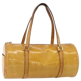 LOUIS VUITTON Sac à main Monogram Vernis Bedford Beige M91006 LV Auth 175968 Beige