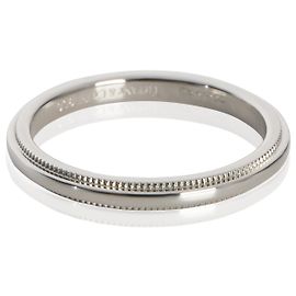 Tiffany & Co. Platinum  2mm Milgrain Band Other