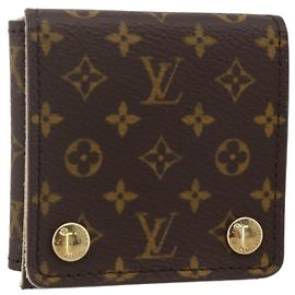 LOUIS VUITTON Monogram Schmuckkästchen Schmuckbox LV Auth 175662A Monogramm