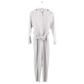 Equipment Grey jumpsuit Grey