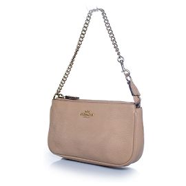 Bolsa de pulso Nolita 19 em rosa da Coach Rosa