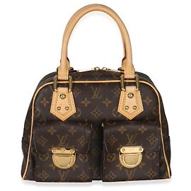 Bolsa Manhattan PM em canvas Monogram Louis Vuitton Marrom