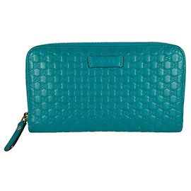 Cartera Larga MicroGuccissima Azul Gucci Azul