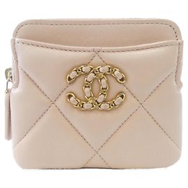 Monedero Chanel 19 Línea AP2086 Rosa