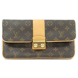 Slim Clutch Monogram Louis Vuitton (Sofia Coppola) M42427 Braun Monogramm