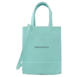 Tiffany & Co Tiffany Blue Leather Handbag Other